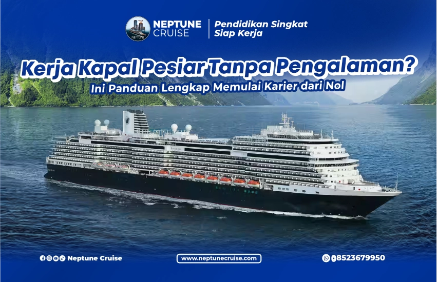 kerja kapal pesiar tanpa pengalaman